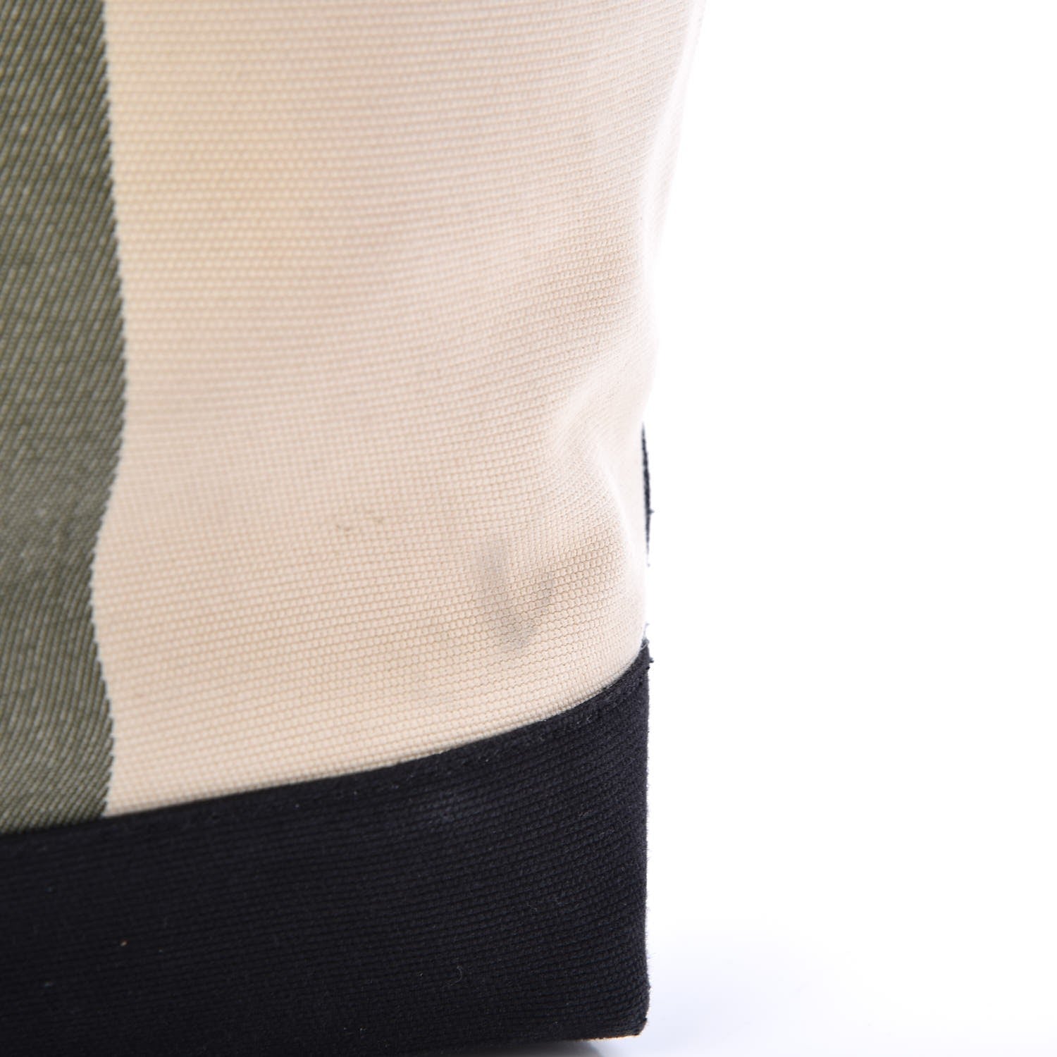 Saint Laurent Canvas Beach Shopping East West Tote Ecru 14 of 20