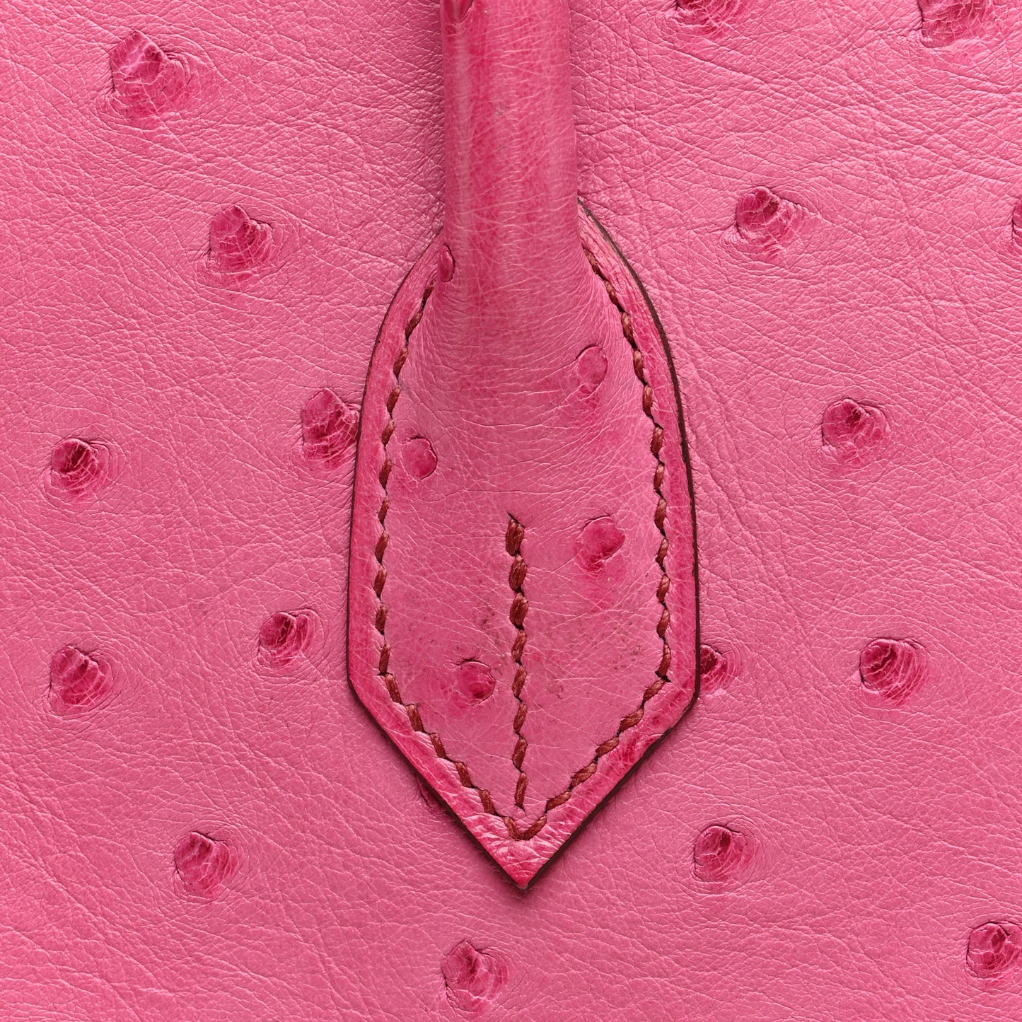 Ostrich Birkin 35 Fuchsia