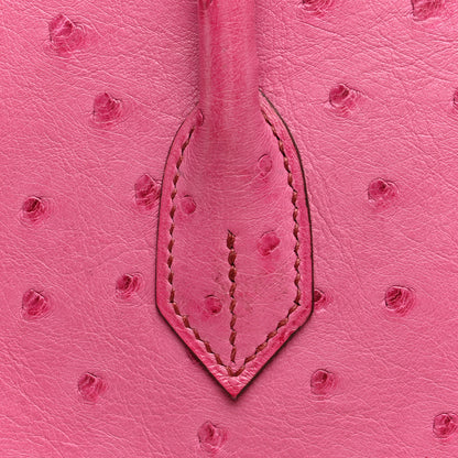 Hermes Ostrich Birkin 35 Fuchsia 11 of 13