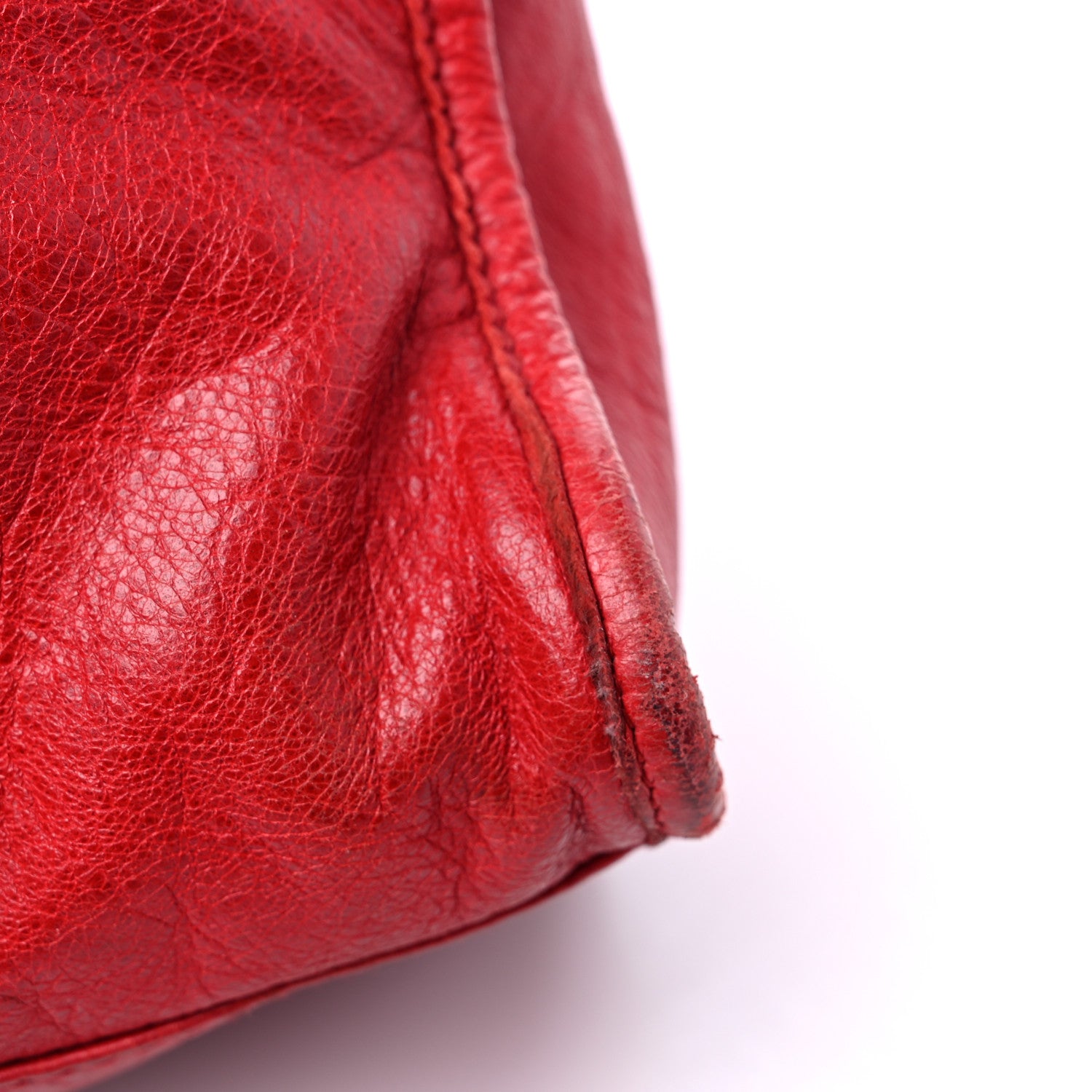 Balenciaga Agneau Giant 12 Rose Gold Hardware City Rouge Coquelicot 14 of 26