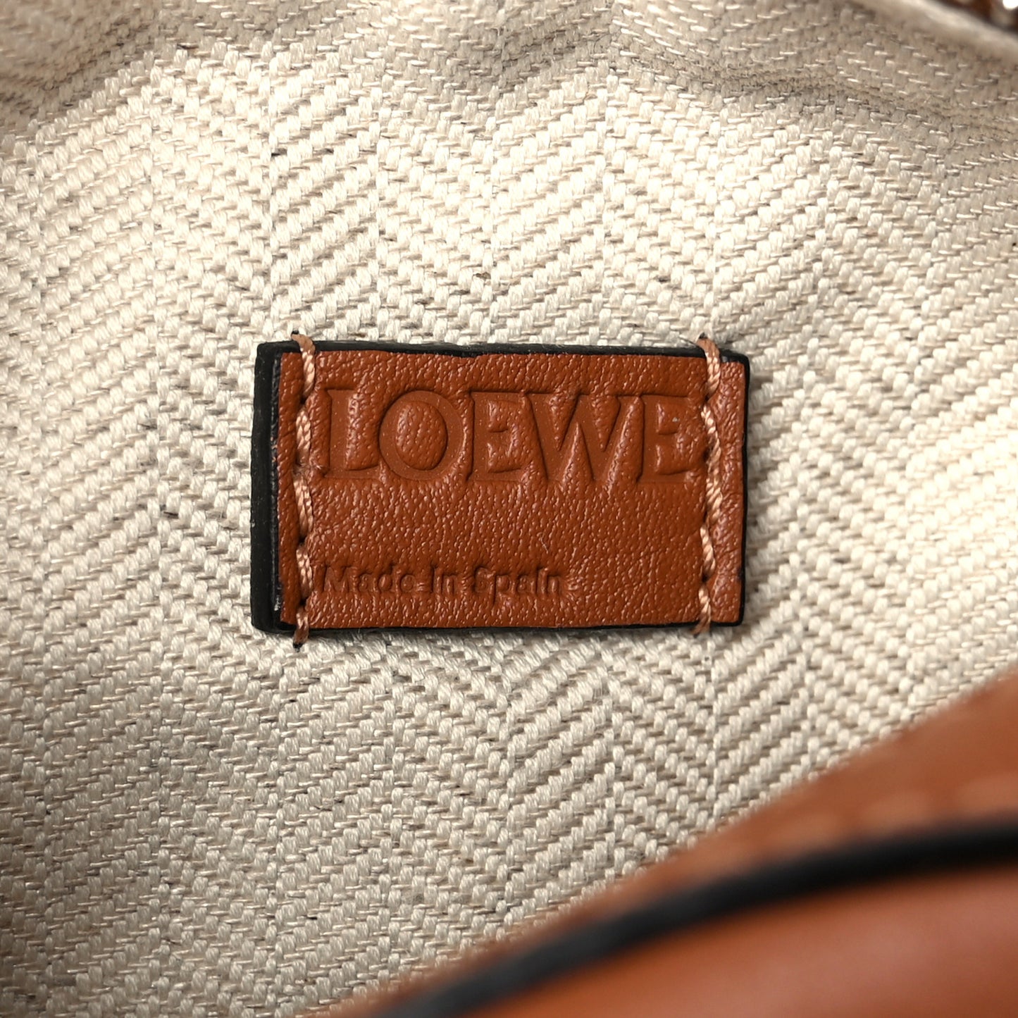 Calfskin Nano Puzzle Bag Tan
