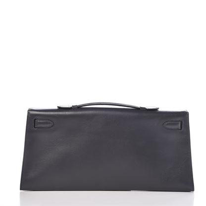 Hermes Box Kelly Cut Pochette Ardoise 4 of 23