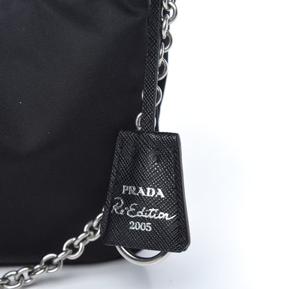 Prada Nylon Re-Edition 2005 Shoulder Bag Black 10 of 10