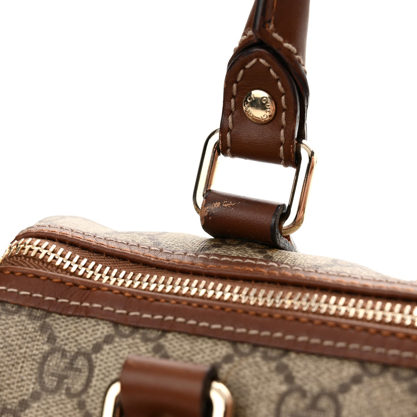 GG Plus Monogram Small Joy Boston Brown