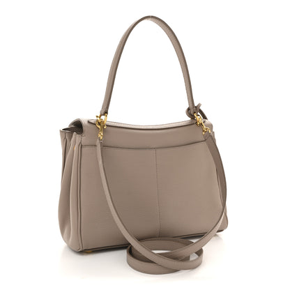 Balenciaga Grained Calfskin Small Rodeo Top Handle Handbag Sesame 3 of 13