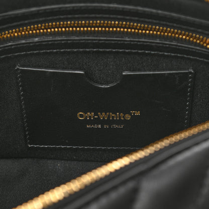 Off-White Calfskin Diagonal Quilted Jackhammer Camera Bag Black 6 of 9