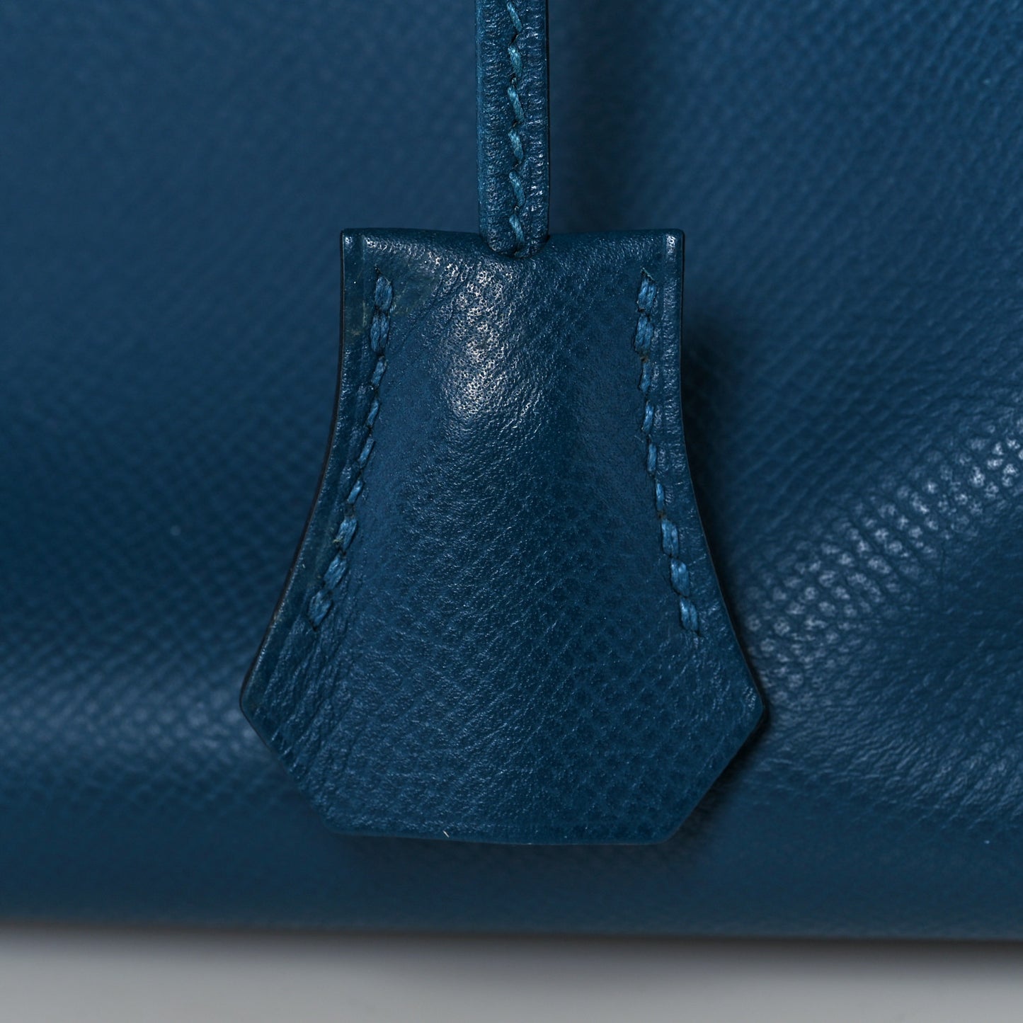 Epsom Birkin 35 Bleu Izmir