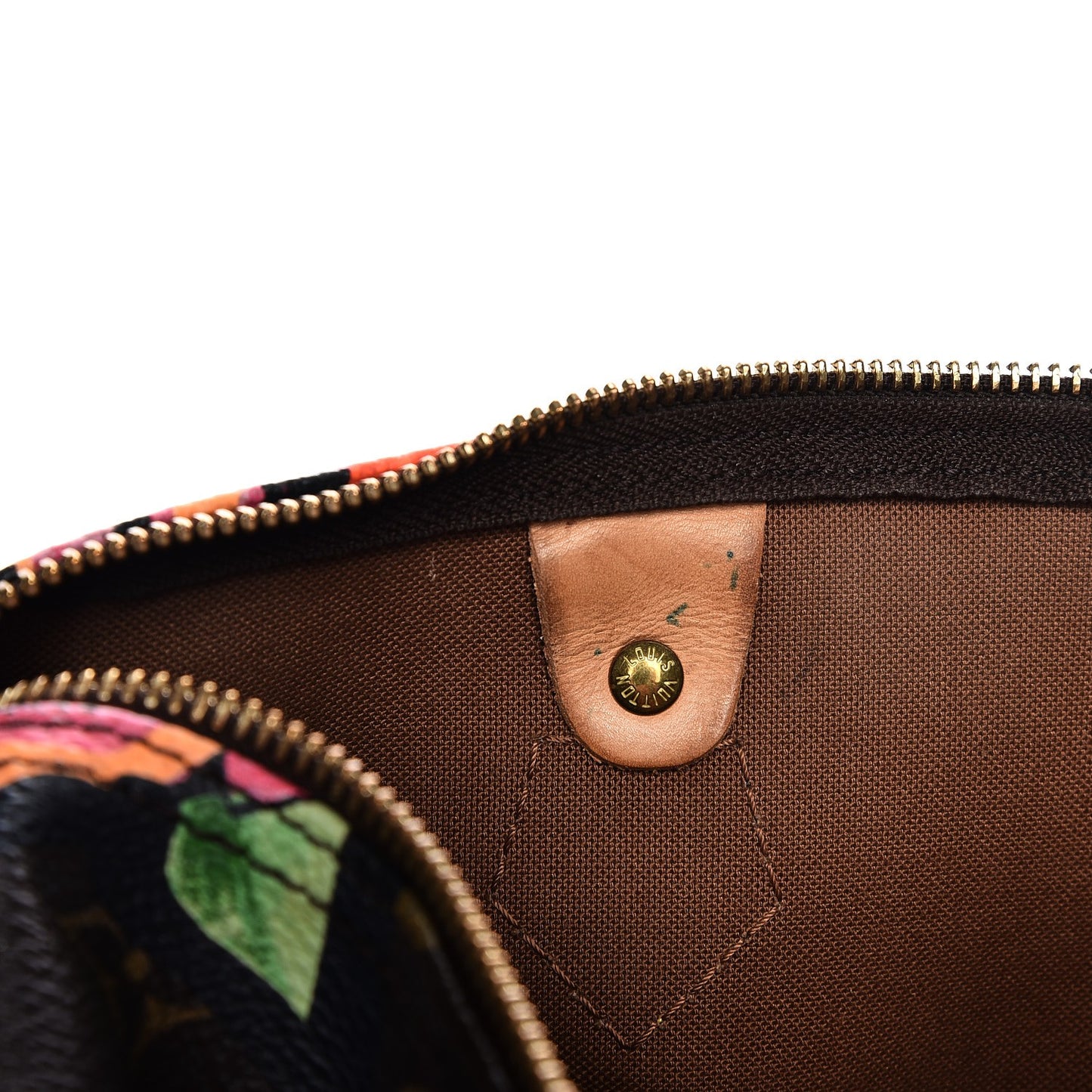 Monogram Roses Speedy 30