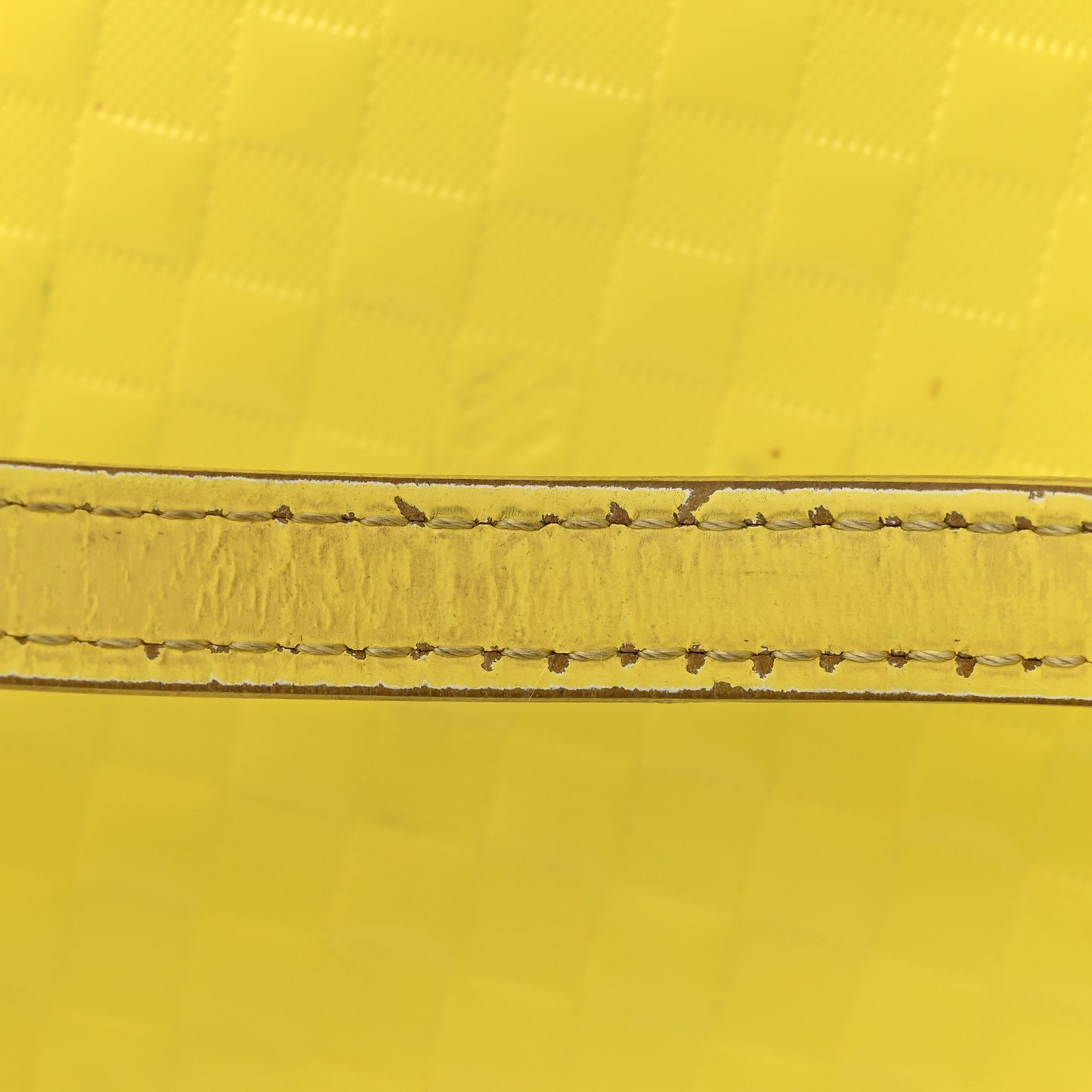 Damier Facette Speedy Cube PM Yellow