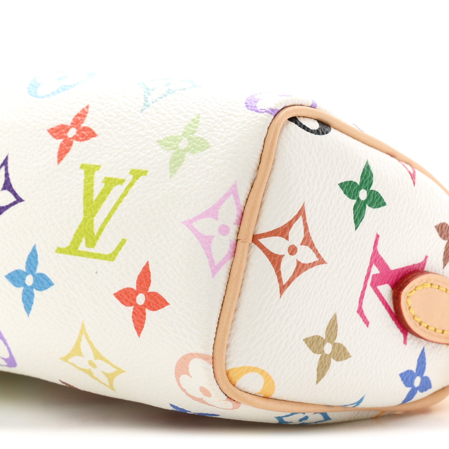 LV X TM Monogram Multicolor Nano Speedy White