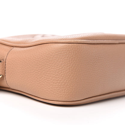 Gucci Pebbled Calfskin Small Soho Disco Bag Rose Beige 10 of 13