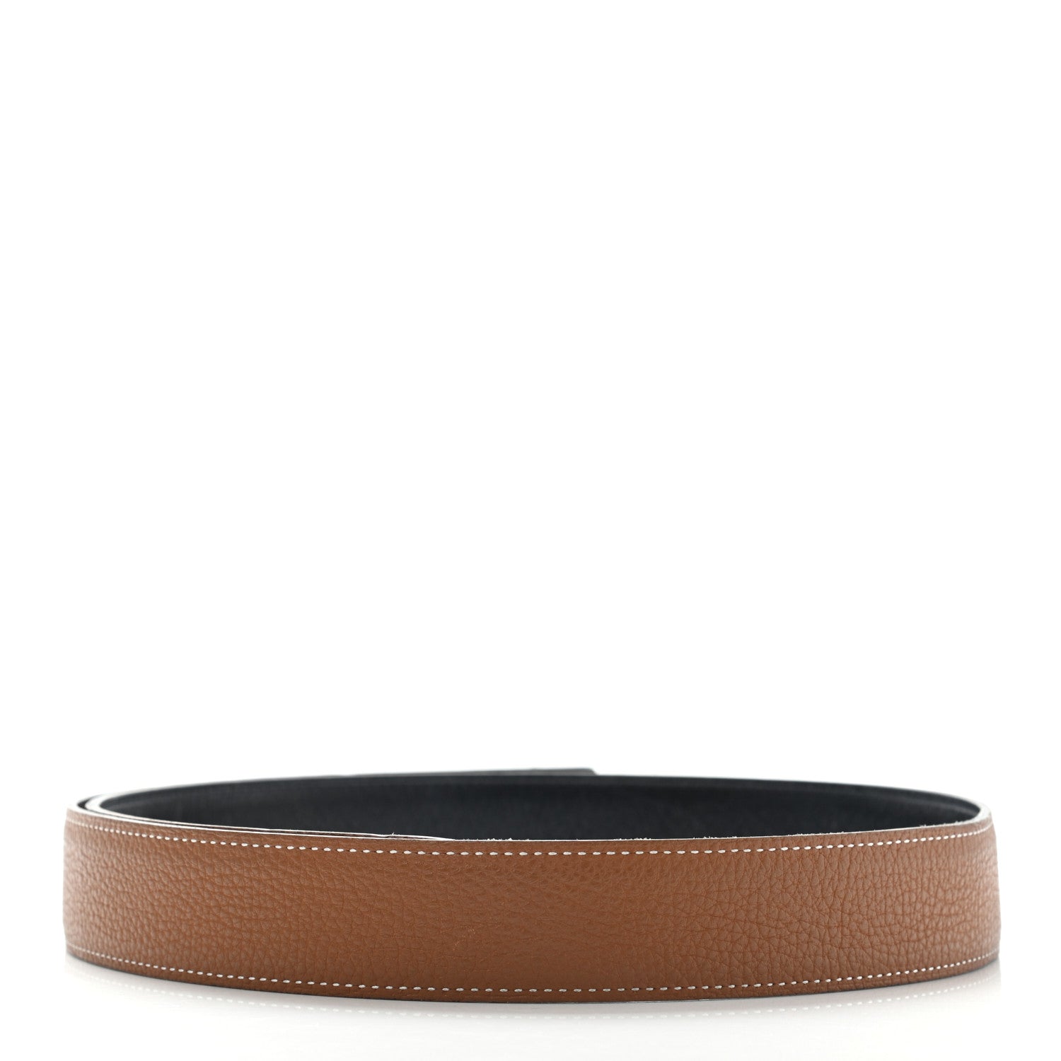 Hermes Swift Togo 32mm Belt Strap 85 Black Gold 2 of 10
