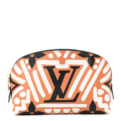 Louis Vuitton Monogram Giant Crafty Cosmetic Pouch Crème Caramel 1 of 6