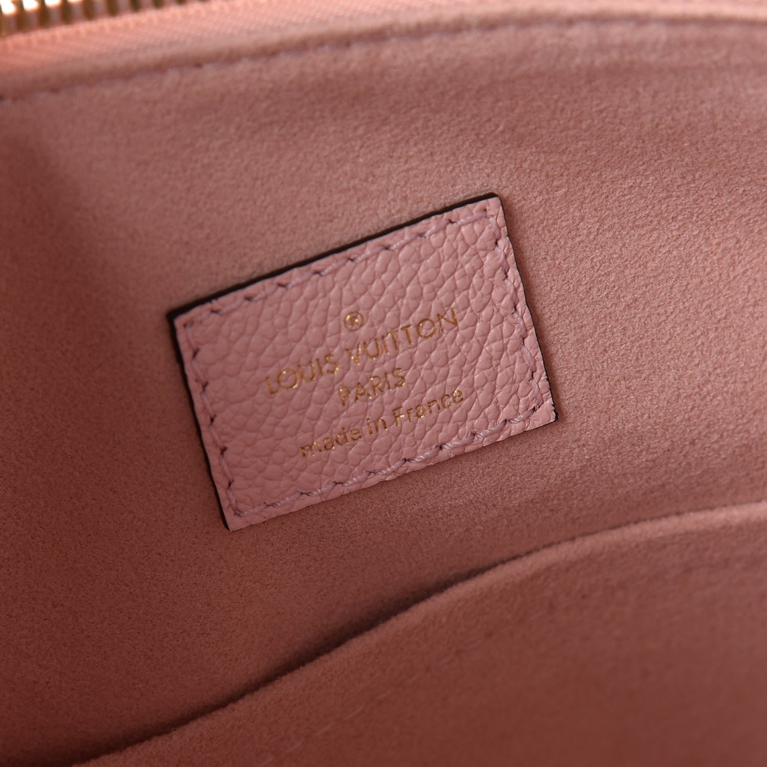 Louis Vuitton Empreinte Monogram Giant By The Pool Marshmallow Hobo PM Bouton De Rose 8 of 9