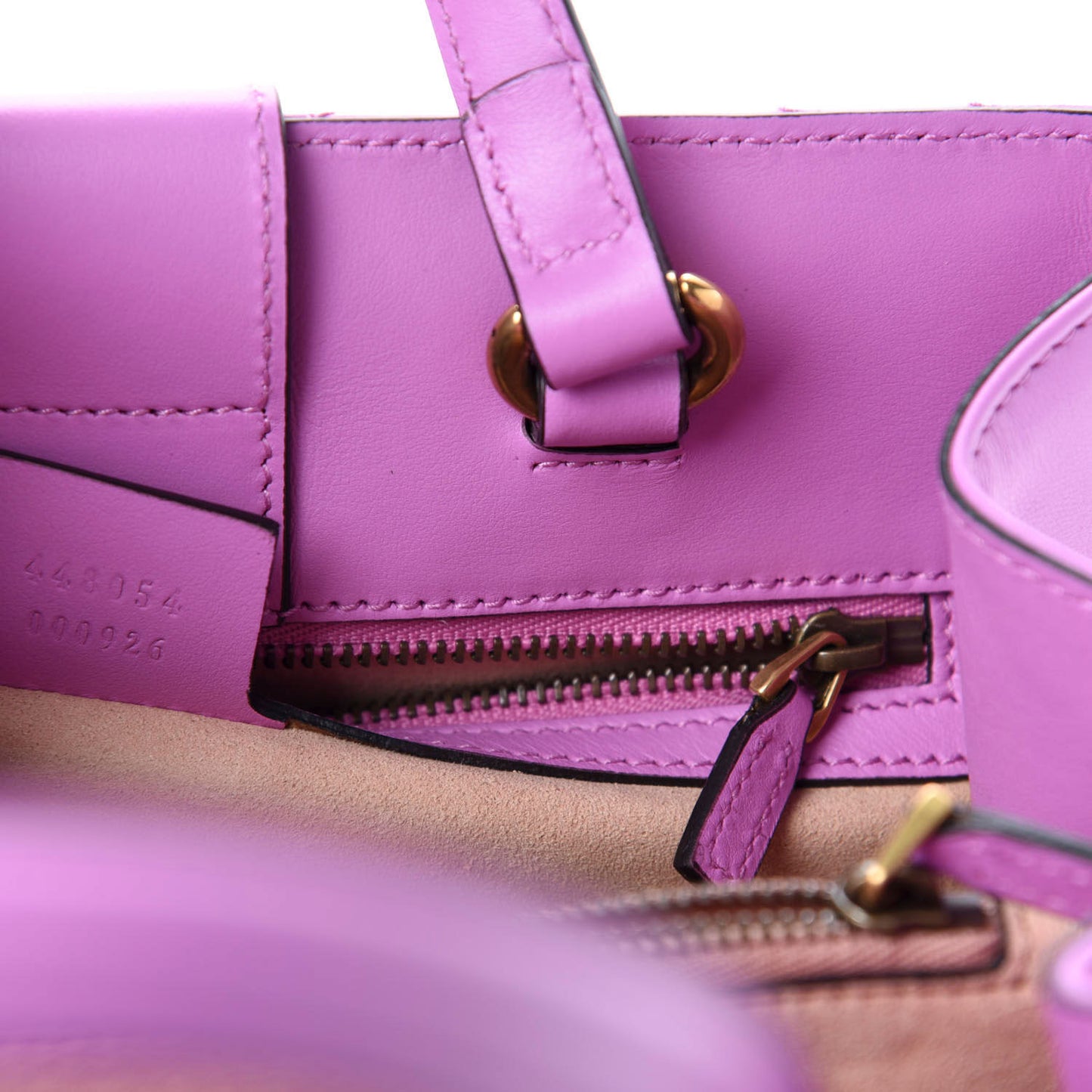 Calfskin Matelasse Small GG Marmont Tote Candy Mousse