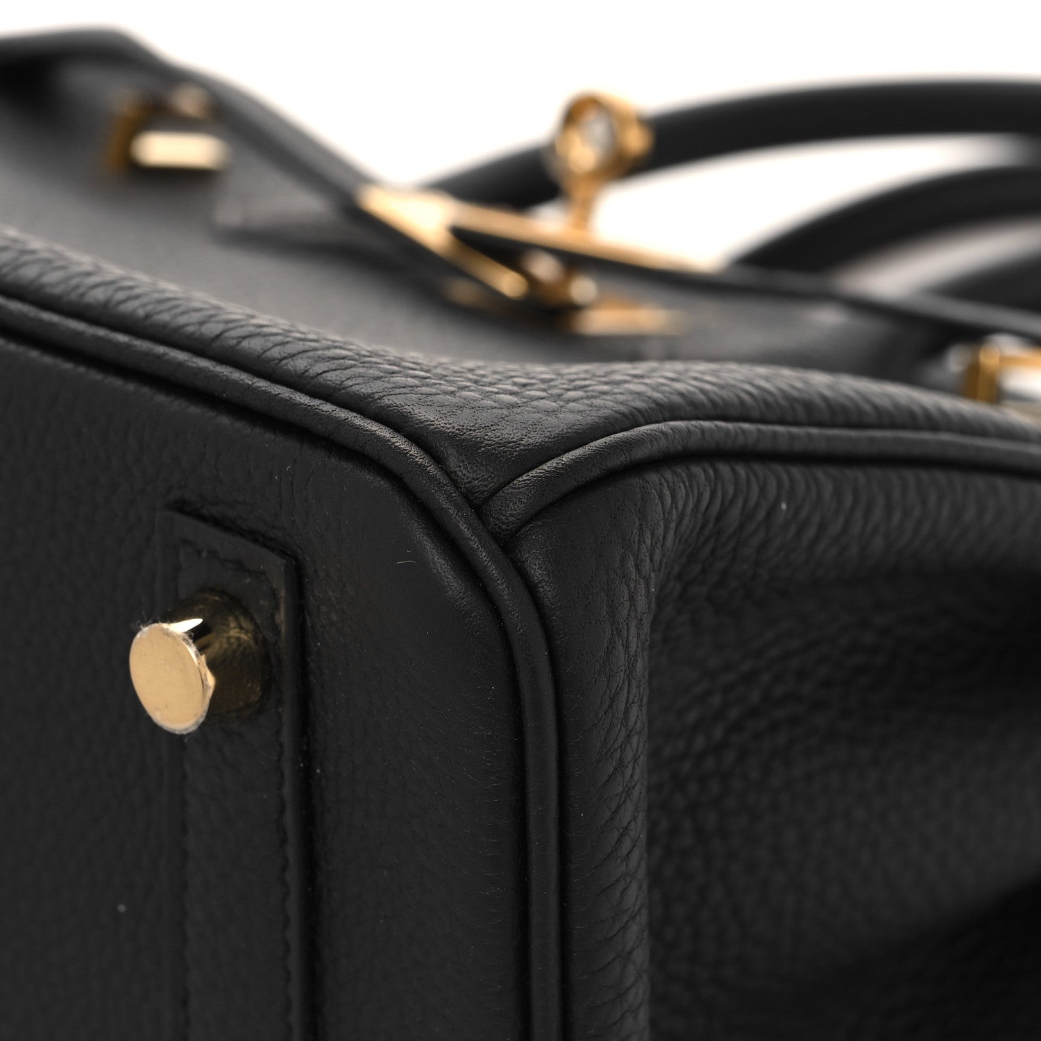 Hermes Togo Birkin 25 Black 9 of 12