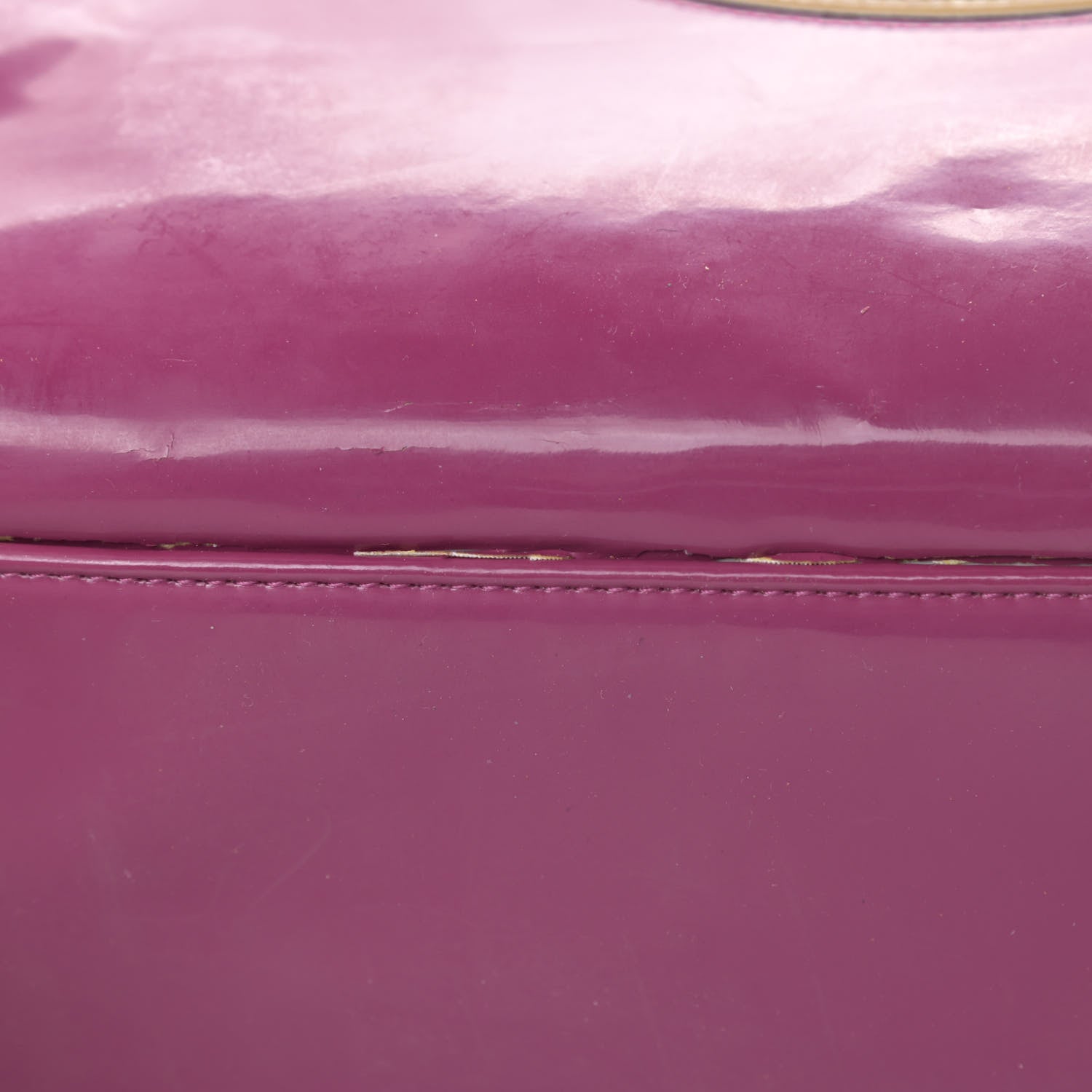 Chanel Vinyl Lipstick Tote Purple 16 of 20