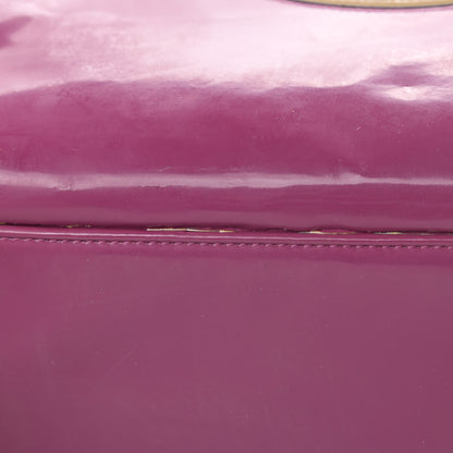 Chanel Vinyl Lipstick Tote Purple 16 of 20