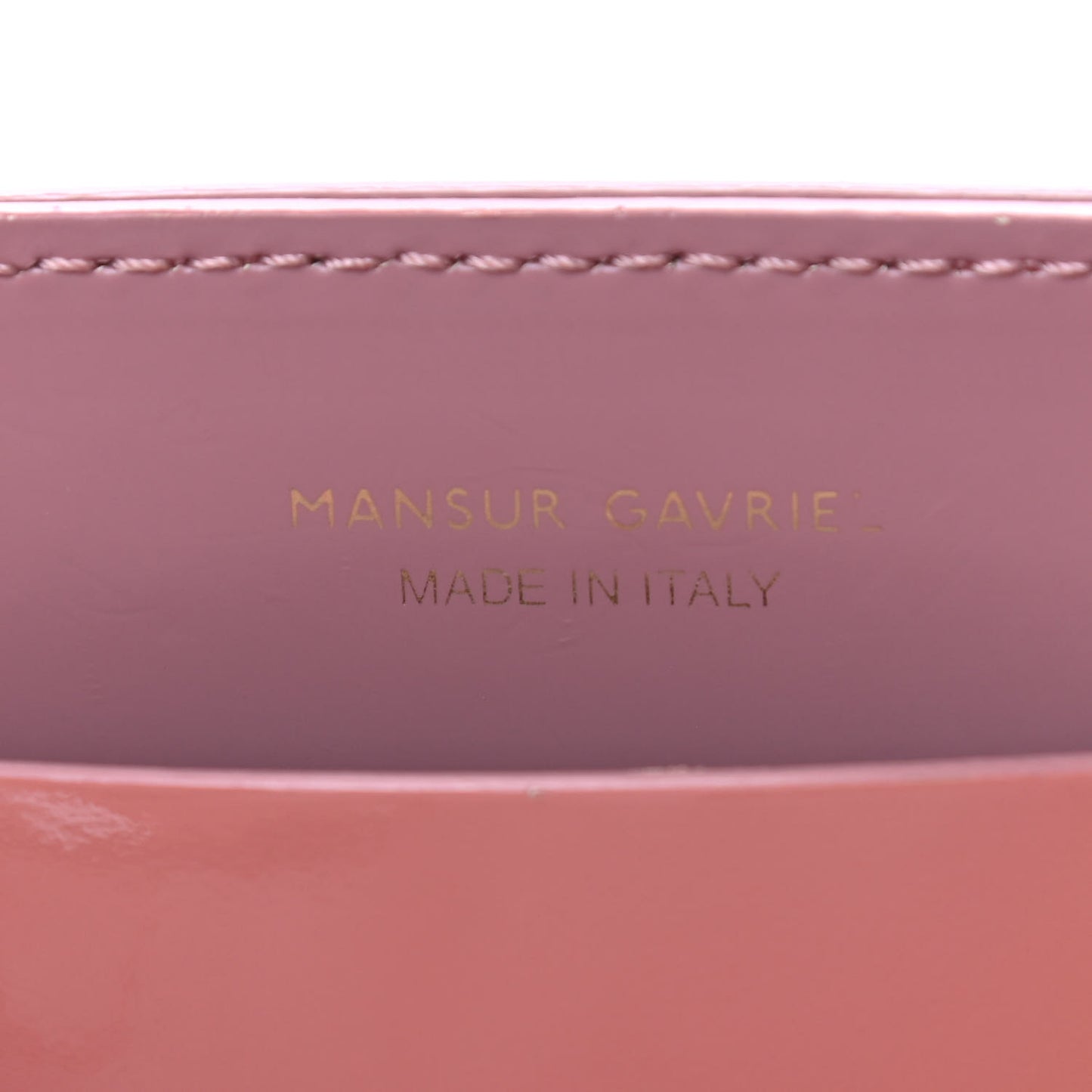 Patent Mini Mini Sun Bag Blush