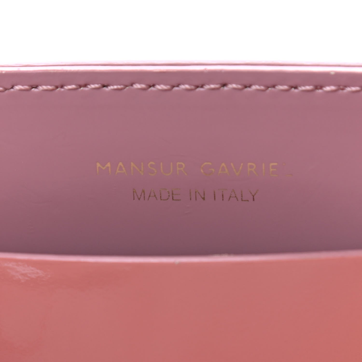Mansur Gavriel Patent Mini Mini Sun Bag Blush 6 of 9
