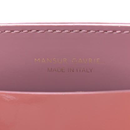 Mansur Gavriel Patent Mini Mini Sun Bag Blush 6 of 9