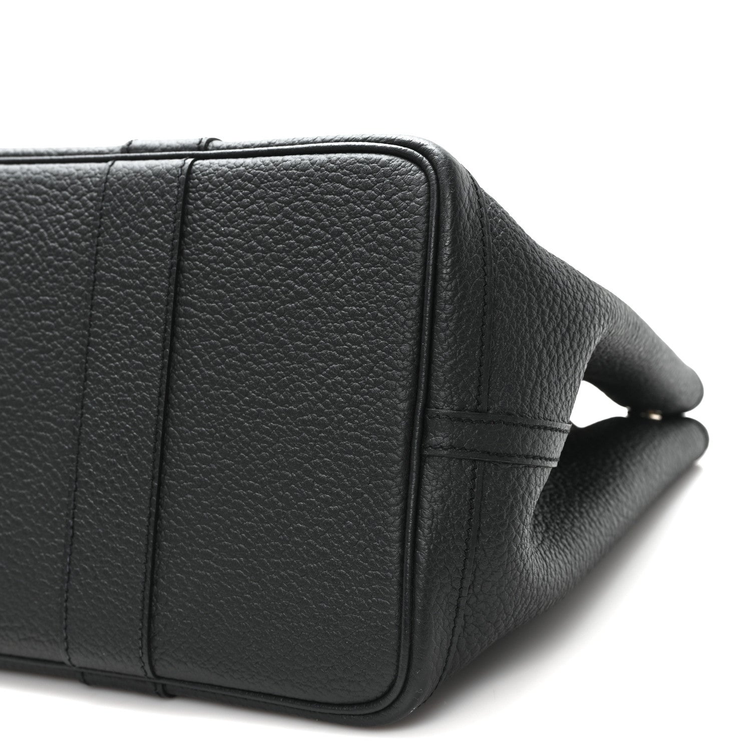 Hermes Negonda Garden Party Steeple Cadridge Tote 36 MM Black 9 of 9