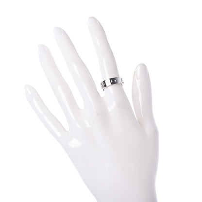 Cartier 18K White Gold 5.5mm LOVE Ring 50 5.25 2 of 4