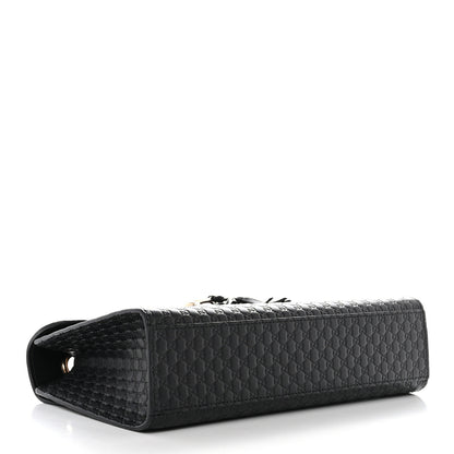 Gucci Microguccissima Medium Emily Chain Shoulder Bag Black 4 of 11