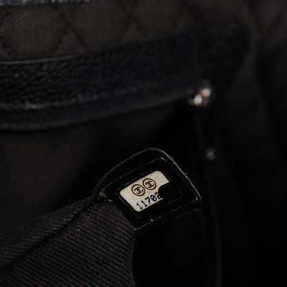 Chanel Coated Canvas Coco Tote Black 8 of 8