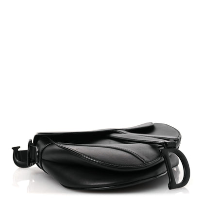 Christian Dior Ultra Matte Calfskin Saddle Bag Black 4 of 13