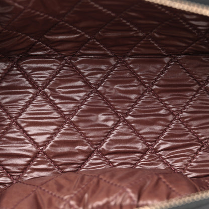 Chanel Caviar Quilted Toiletry Case With Chain Black 5 of 8