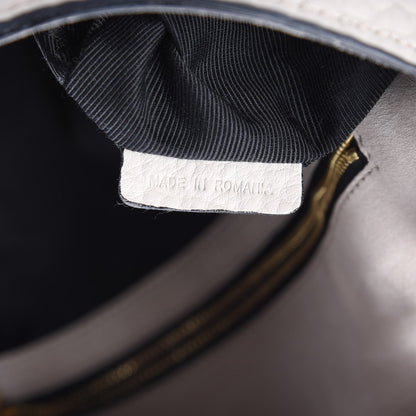 Burberry Signature Grain Medium Mildenhall Crossbody Bag Pale Grey 8 of 8