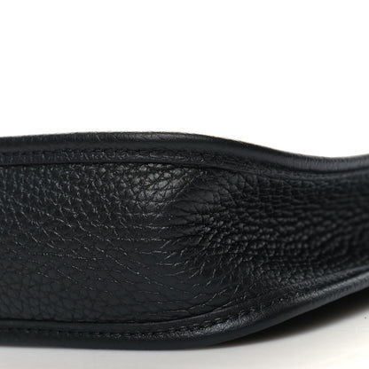 Hermes Taurillon Clemence Evelyne TPM Black 10 of 11