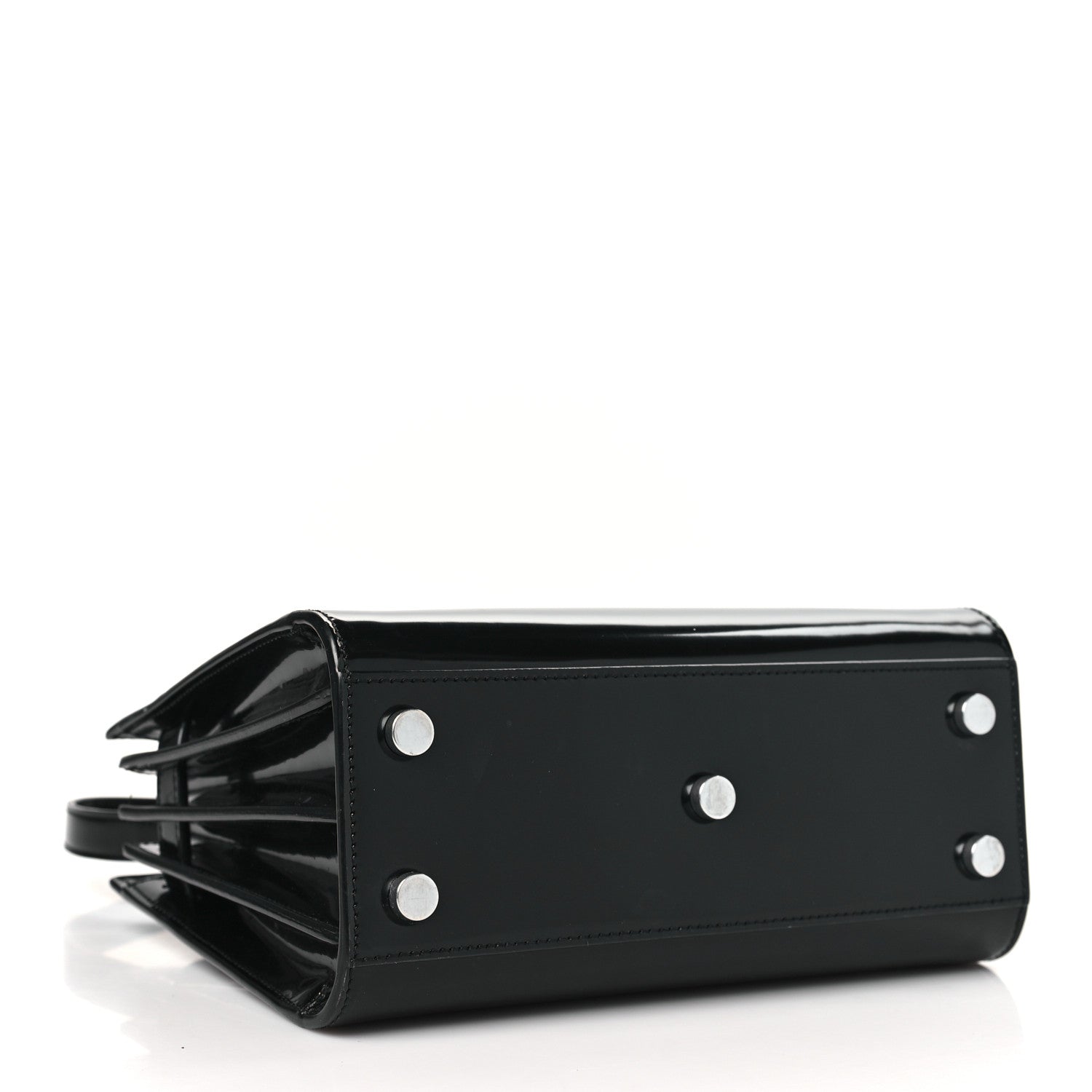 Saint Laurent Patent Nano Sac de Jour Black 4 of 11