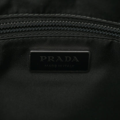 Prada Re-Nylon Vitello Padded Small Flap Shoulder Bag Black 7 of 11