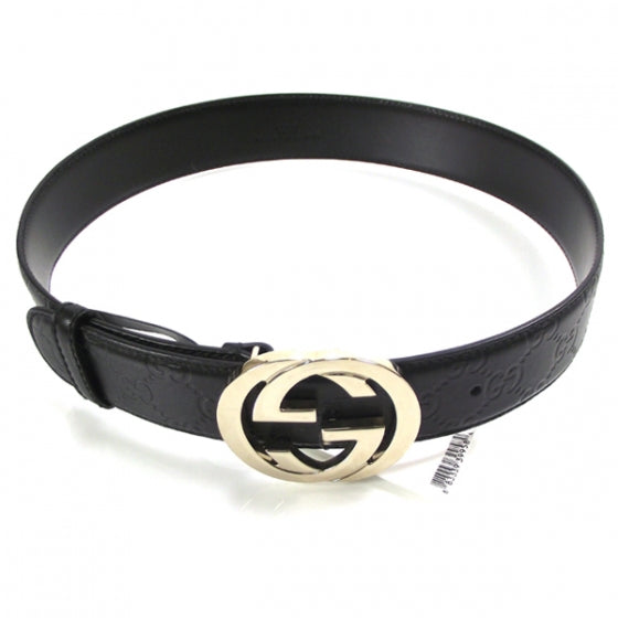 Guccissima GG Belt Black 30
