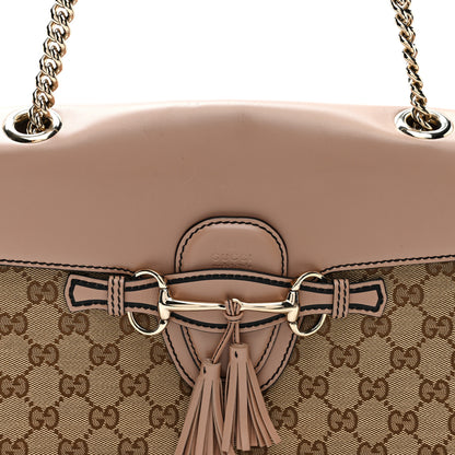 Gucci Monogram Medium Emily Chain Shoulder Bag Light Pink 8 of 10