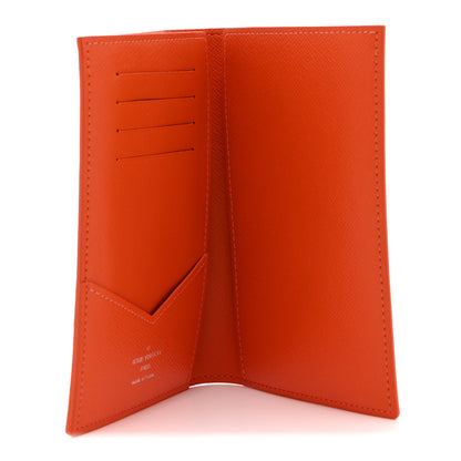 Louis Vuitton Taigarama Passport Cover Orange 5 of 9