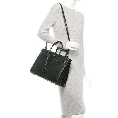 Saint Laurent Calfskin Small Sac De Jour Black 2 of 7