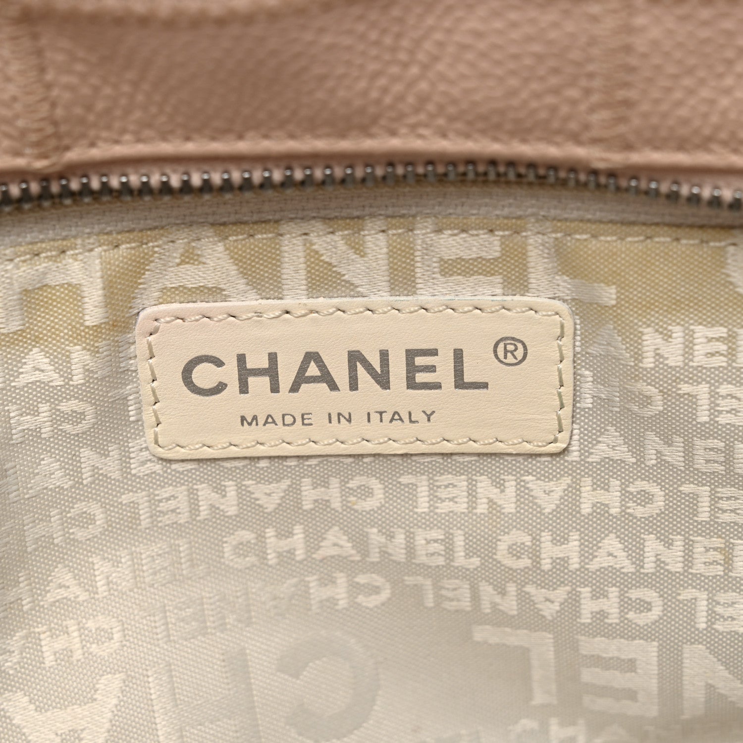 Chanel Caviar Square Stitched Bowler Pink 6 of 11