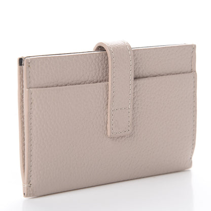 Saint Laurent Grained Calfskin Sac De Jour Souple Card Case Marble Pink 2 of 5