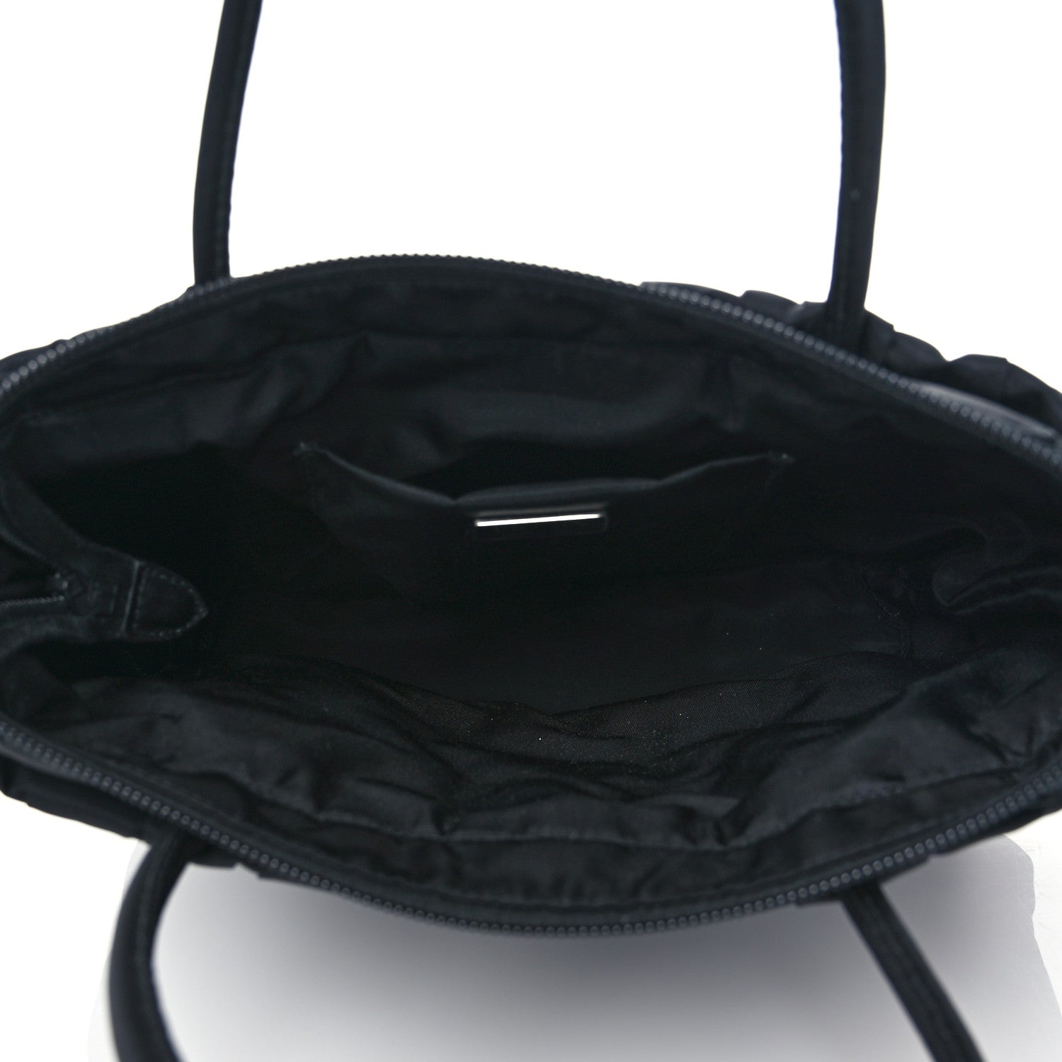 Prada Tessuto Nylon Gaufre Tote Black 4 of 7