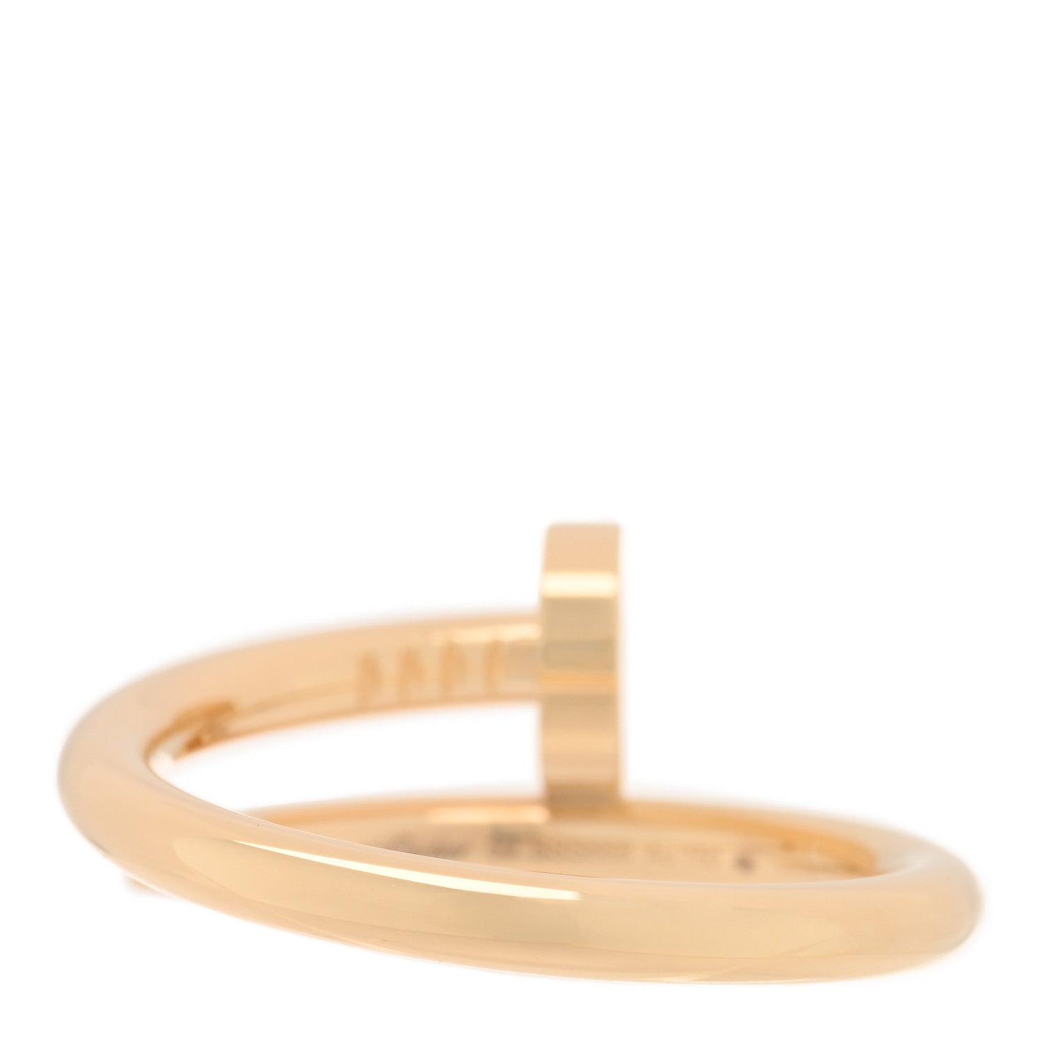 Cartier 18K Yellow Gold Juste Un Clou Ring 59 8.75 3 of 5