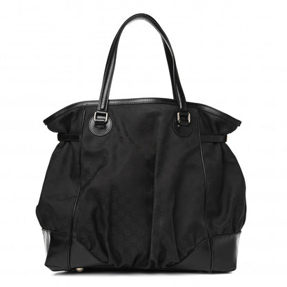 Gucci Monogram Full Moon Tote Black 1 of 10