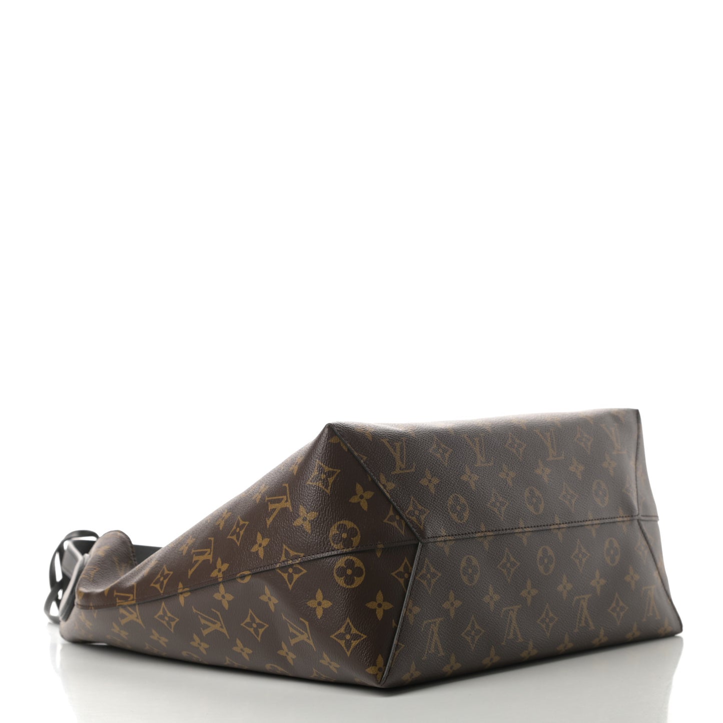 Monogram Flower Hobo Black