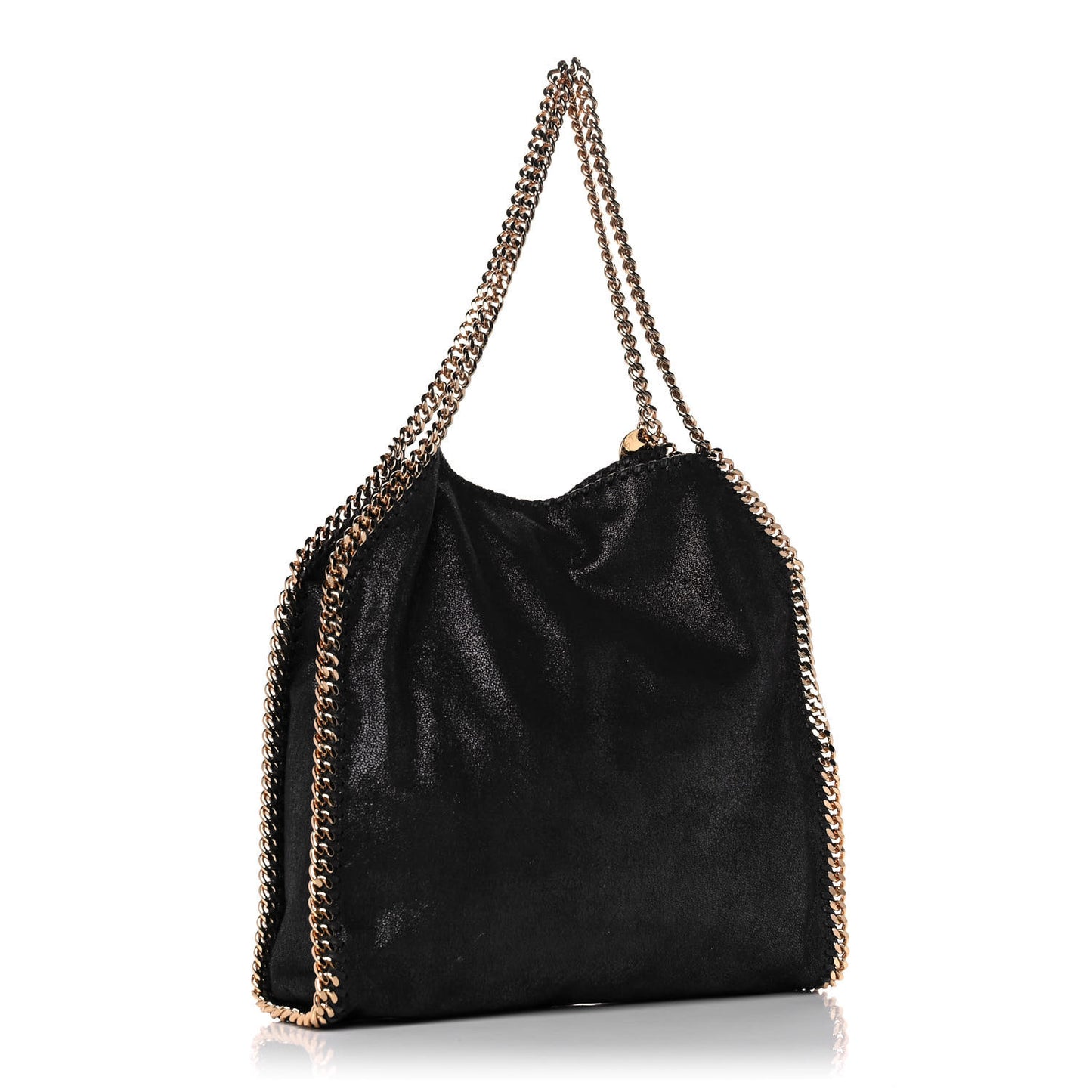 Shaggy Deer Small Falabella Tote Black
