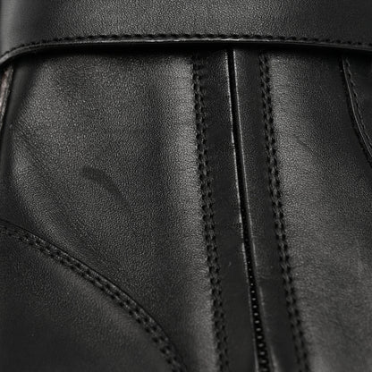 Louis Vuitton Calfskin Monogram Territory Flat Ranger Boots 36 Black 13 of 14