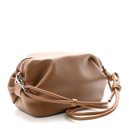 Christian Dior Supple Lambskin Bow Pouch Camel 3 of 10