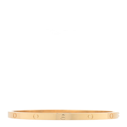 Cartier 18K Yellow Gold Small LOVE Bracelet 17 1 of 7