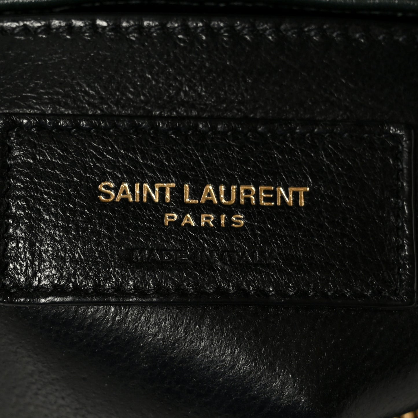 Calfskin Y Quilted Monogram Small Loulou Chain Satchel Olive